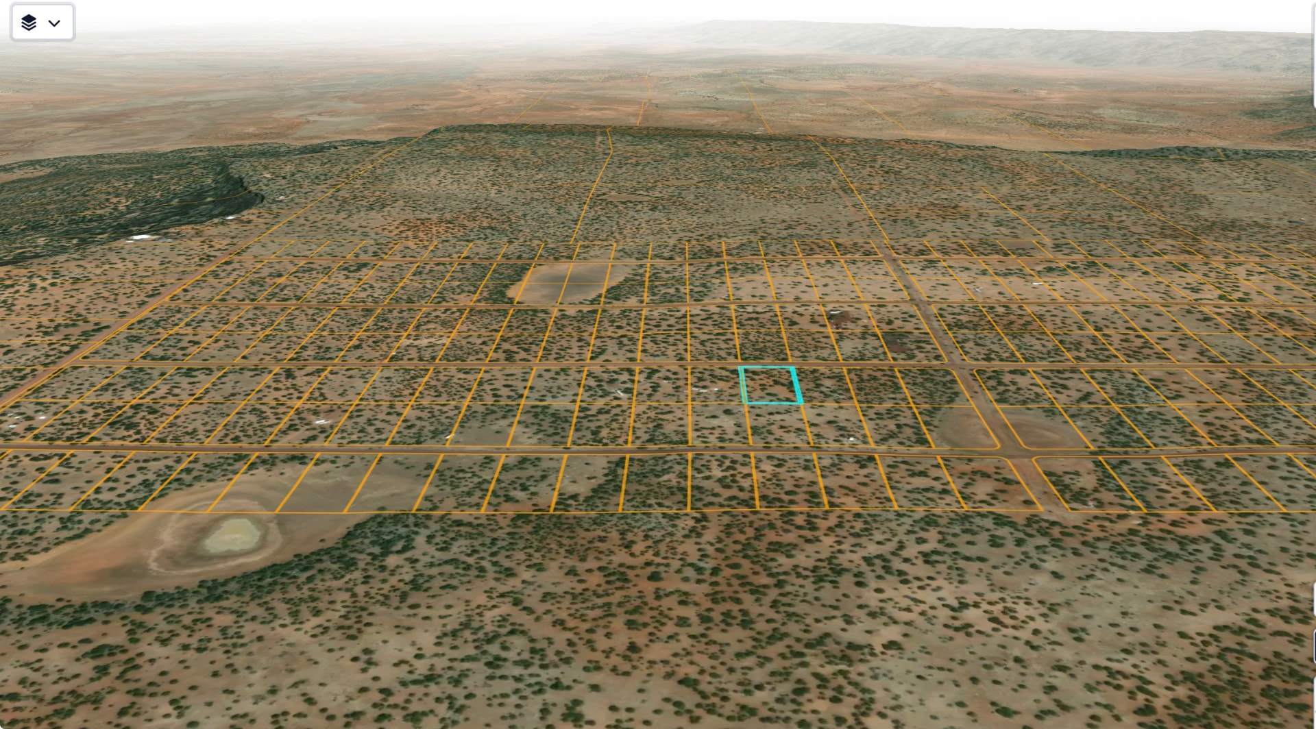 Aerial parcel map showing Lot #11 outlined in teal among neighboring lots